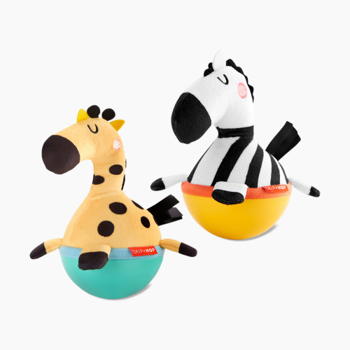 Skip Hop ABC & Me Wobble Set - Zebra/Giraffe