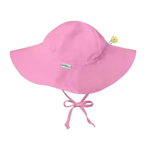 Green Sprouts Baby/Toddler UPF 50+ Eco Brim Hat - Light Pink - 9/18 Months