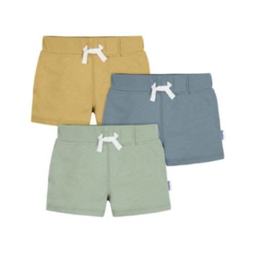 Baby Boys Knit Shorts, 3-Pack