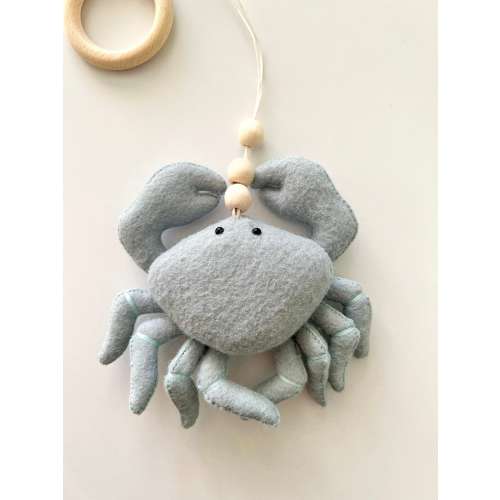Sea Baby Gym Hanging Toy - Crab
