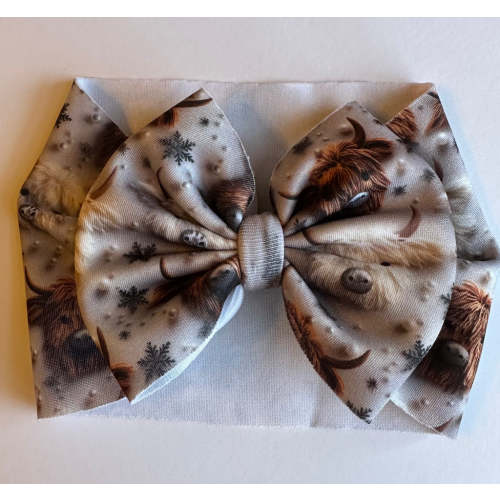 Highland classic bow – Leopardbaby Boutique