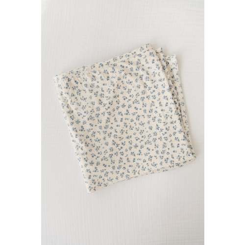 Blooming Blues Swaddle | Blanket
