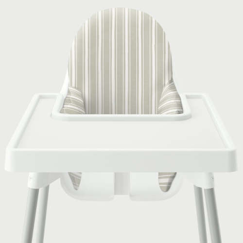 Highchair Cushion Cover - Grand Millennial Stripe