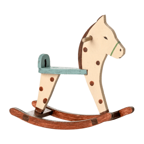 Maileg - Rocking Horse - Mouse - Spotted