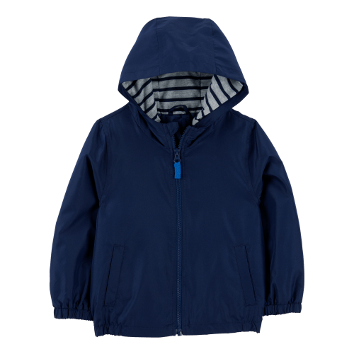 Baby Solid Windbreaker Jacket - Navy - Carter's | Carter's