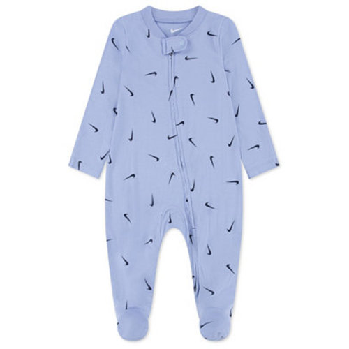 Baby Boys' and Baby Girls' Printed Viscose Footed Coverall