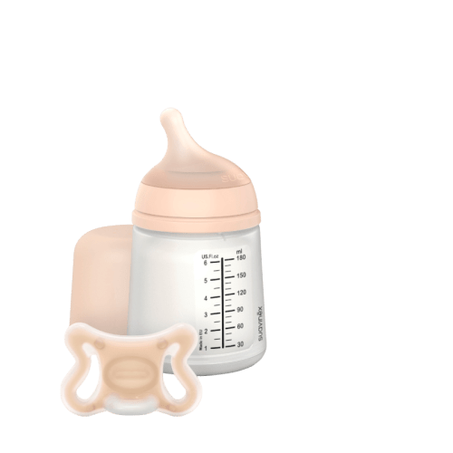 Suavinex Zero Zero Newborn Starter Set 180ml - Adaptable Flow 0+ Months