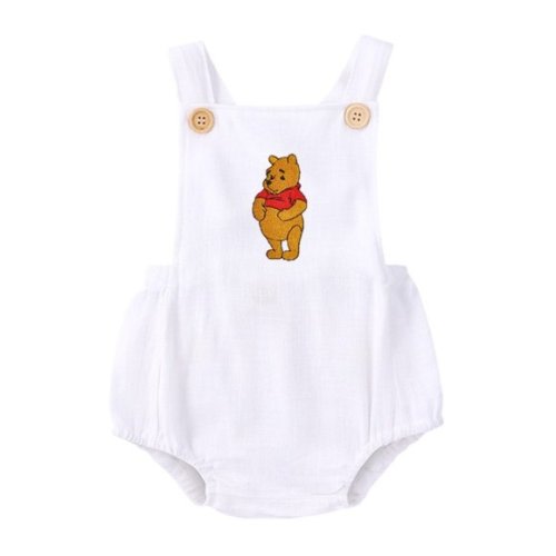 Winnie the Pooh Outfit Smash Cake Birthday Dress Pooh Clothes romper bodysuit