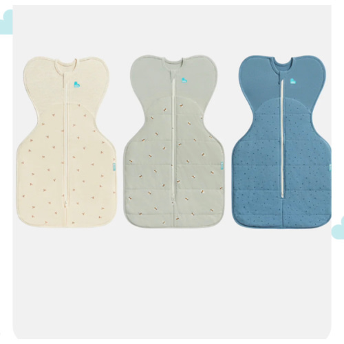 Swaddle up Starter Bundle 1.5 | 2.5 TOG | Oat Twigs | Olive Bees | Storm Blue Pebbles