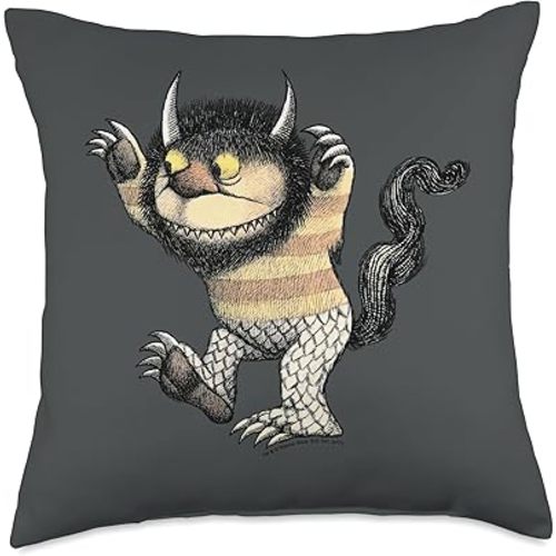 Where the Wild Things Are Carol Throw Pillow