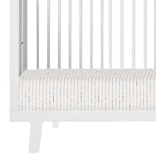 MakeMake Organics GOTS Crib Sheet - Pebble Pop