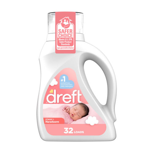 Dreft Stage 1 Newborn Baby Liquid Laundry Detergent 46 Fl Oz