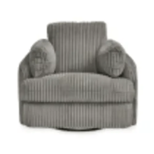 Ashley Tie-Breaker Fog Swivel Glider Recliner