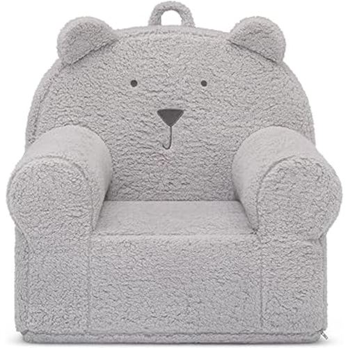 GAP babyGap Sherpa Bear Chair - Greenguard Gold Certified, Grey