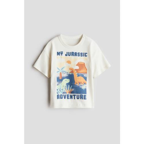 PRINTED COTTON T-SHIRT