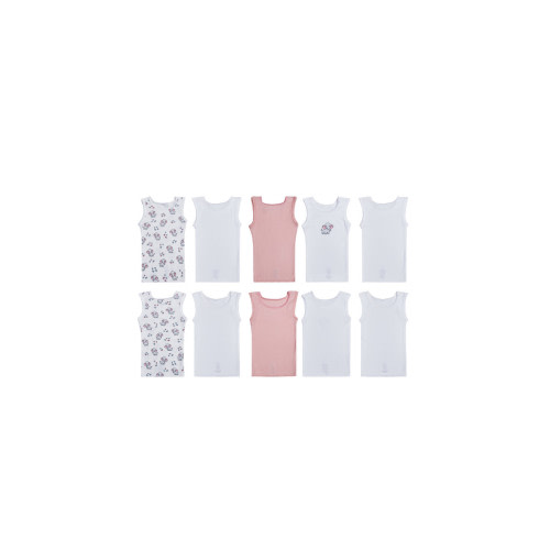 Big Softies 5pk Organic Singlet - Elephant | Baby Bunting AU