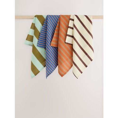 Buy Bright Stripes Baby Muslins Cloths 4 Pack from Next USA