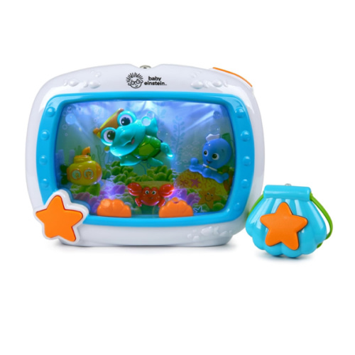Baby Einstein Sea Dreams Soother Musical Crib Toy and Sound Machine, Newborn and up