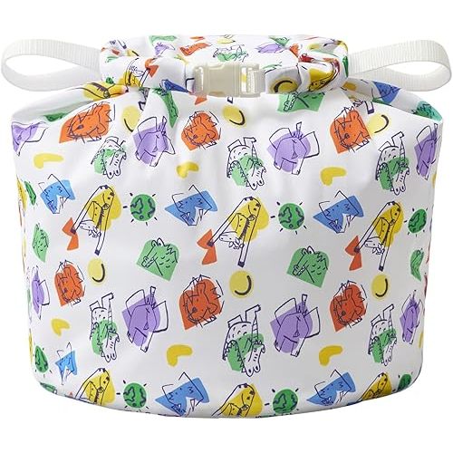 Bambino Mio, Stay at Home Wet Bag - Large, Waterproof, Nappy Laundry Storage Bag, Bold