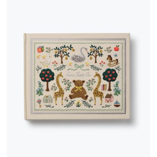 Rifle Paper Co. - Storybook Embroidered Baby Book