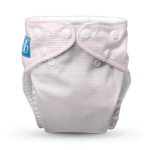 Reusable Cloth Diaper: One Size with Fleece (Pack of 1) - Pencil Strip – Charlie Banana