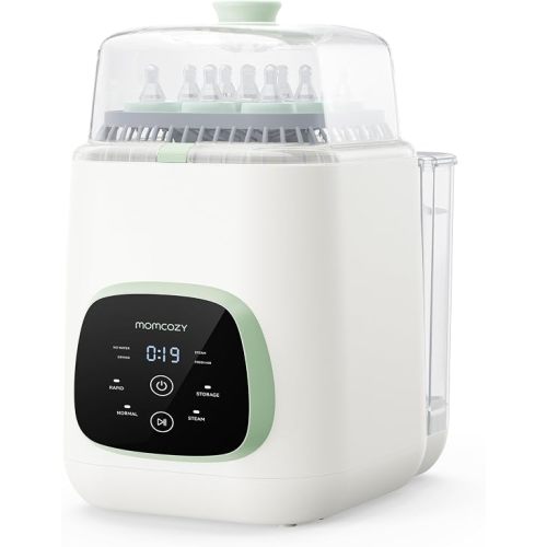 Momcozy KleanPal Pro All-in-One Bottle Washer, Sterilizer & Dryer - White