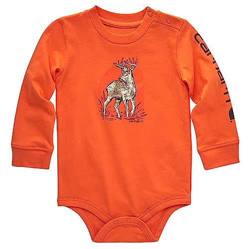 Carhartt baby-girls Long-sleeve Bodysuit