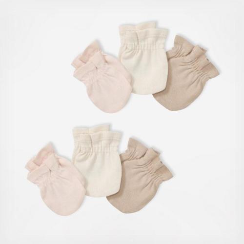 Burt's Bees Baby, 3-Pack Assorted Mitts, Set of 2 | Zola Baby