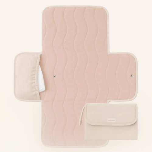 Changing pad blush pink
