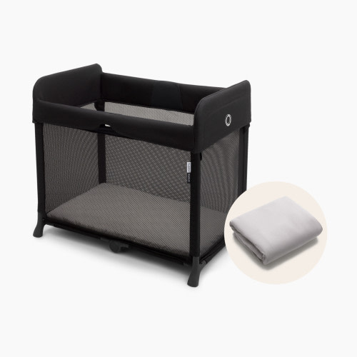 Bugaboo Stardust Playard & Sheet Bundle - Black