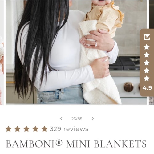 BAMBONI® MINI BLANKETS