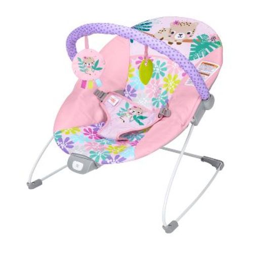 Bright Starts Floral Wonders Vibrating Bouncer - Pink
