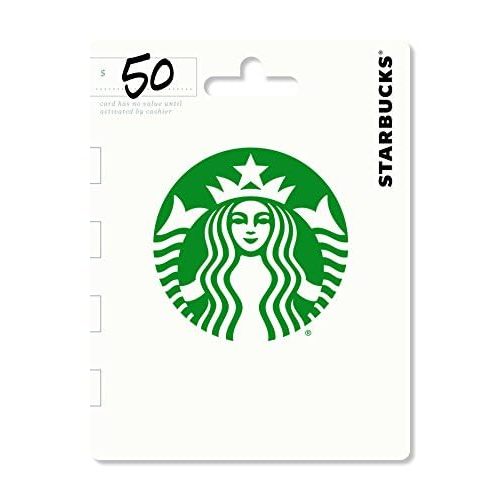 Starbucks Physical Gift Card | $50