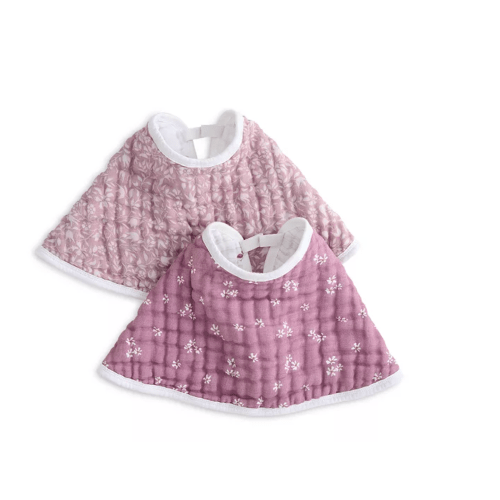 aden + anais
Floral Muslin Burpy Bibs, 2 Pack