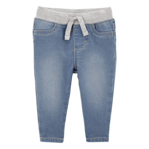 Baby Pull-On Knit Denim Pants - OshKosh | Carter's