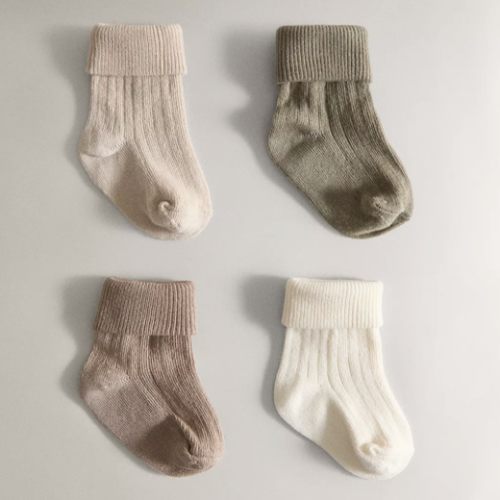 MULTICOLORED BABY SOCKS (SET OF 4) | Zara Home United States of America