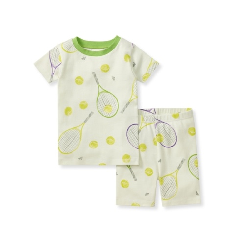 Tennis Organic Cotton Kids Pajamas - 6 Years