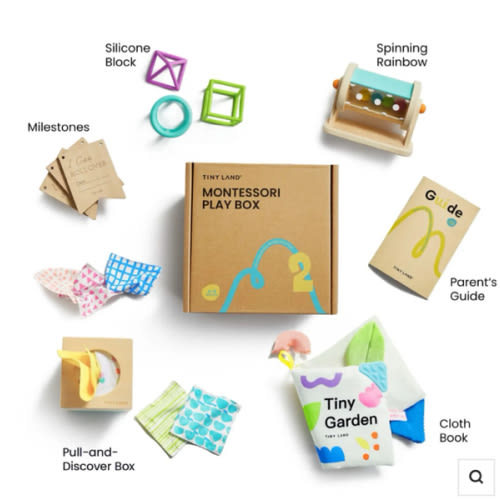 Tiny Land® Montessori Toys for Newborns (4–6 Months) – Montessori Gift