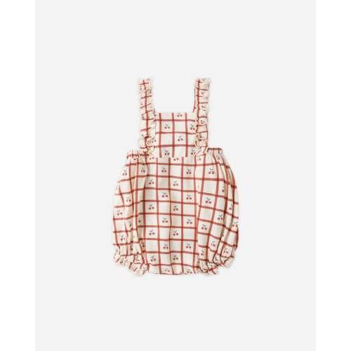 Chiara Romper Cherry Check