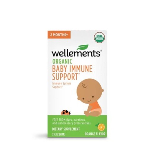 Wellements Organic Baby Immune Syrup - 2 Fl Oz