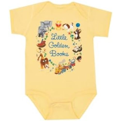 Out of Print Little Golden Books Baby Bodysuit
