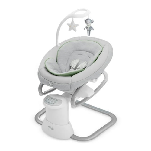 Graco Baby Infant Soothe My Way Swing with Removable Rocker, Madden