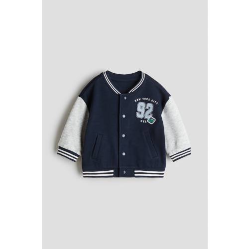 SWEATSHIRT BASEBALL JACKET