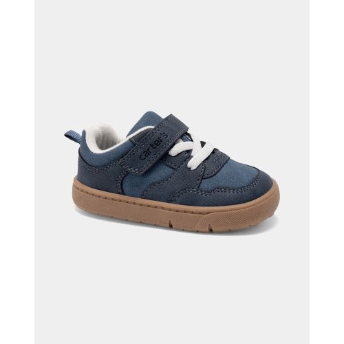 Baby Boy Every Step® First Walker Casual Shoes - Blue/Brown | Carter's
