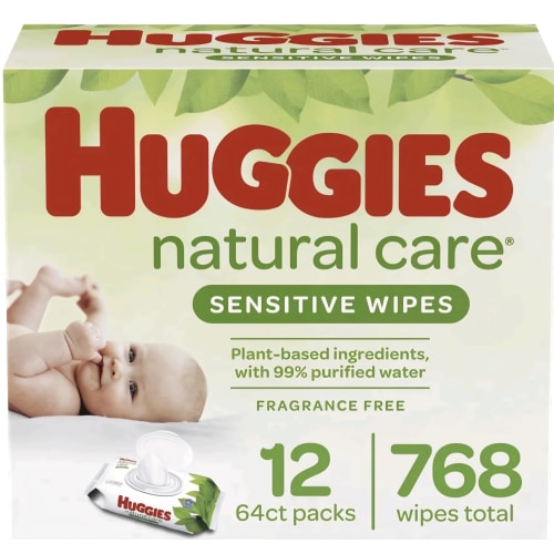 Huggies® Natural Care® Sensitive Wipes | Huggies® US