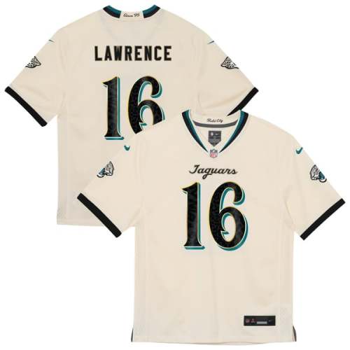 Toddler Nike Trevor Lawrence Natural Jacksonville Jaguars 2026 Rivalries Collection Game Jersey