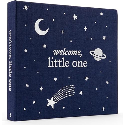 Welcome, Little One: A Keepsake Baby Journal and Baby Memory Book for Monthly Milestones and Memorable Firsts Hardcover – October 31, 2023