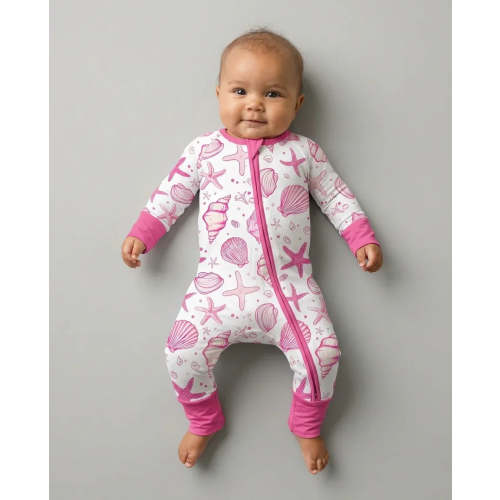 Coastal Charm Family Matching Bamboo Convertible Zippy – Zumbamboo