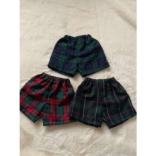 Baby tartan shorts, toddler tartan shorts, baby wedding shorts, baby tartan, baby baptism shorts, baby plaid shorts