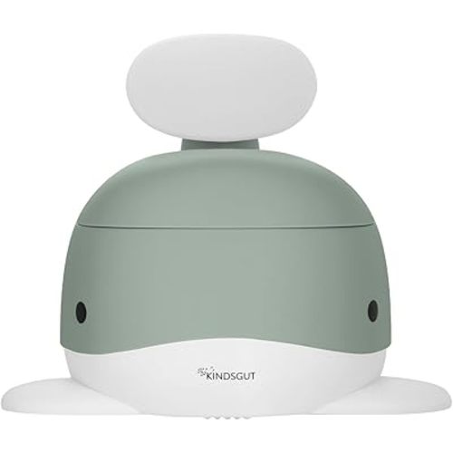 Kindsgut Potty Training Toilet in Whale Design, Designed in Germany, Potty Training in a Beautiful Design, Pistachio